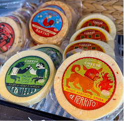 Specialty cheeses, meats and charcuterie supplies