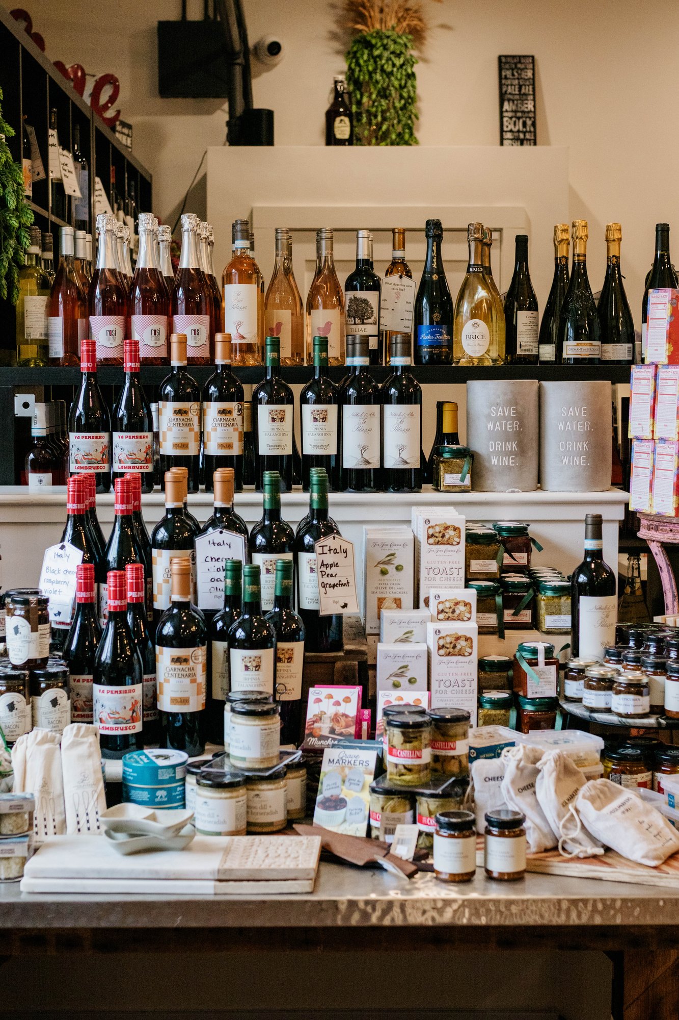Wine selection