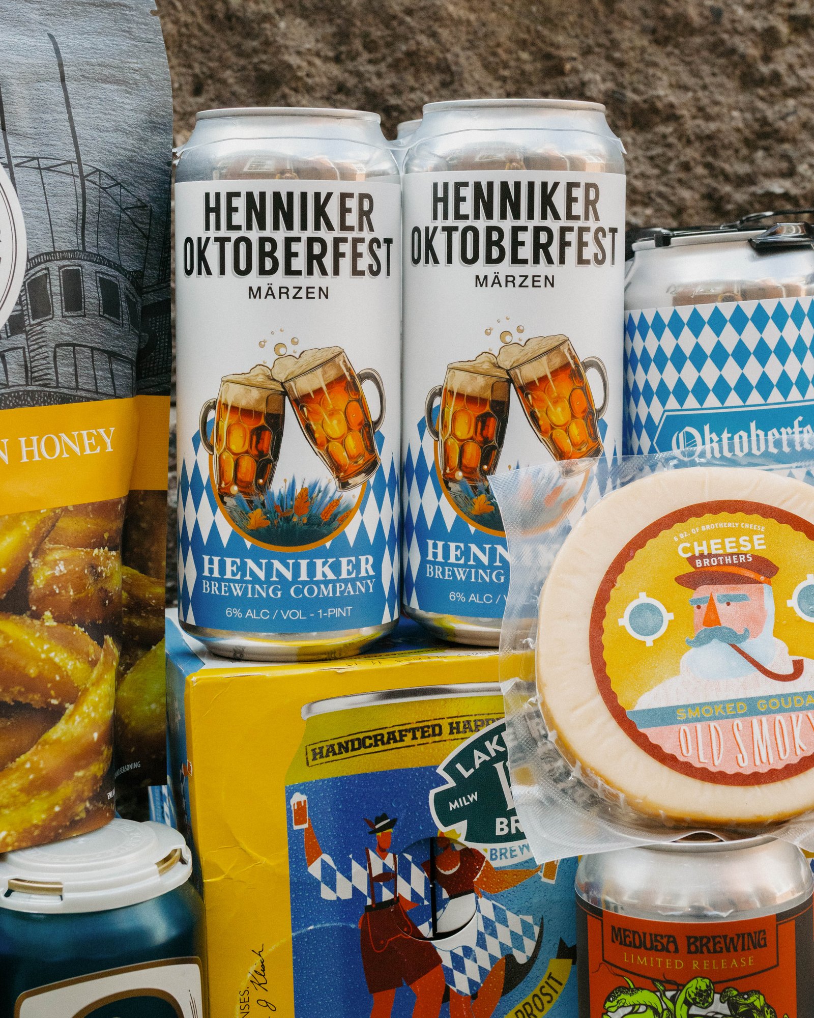 Seasonal beer selection