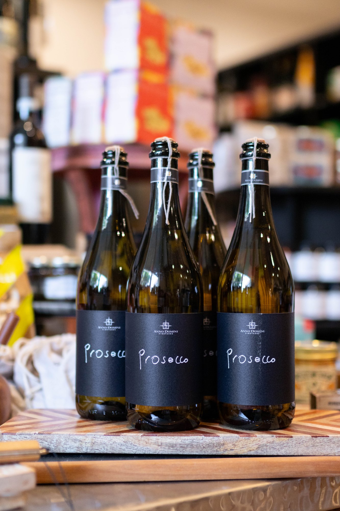 Prosecco tasting at Plimoth General Store