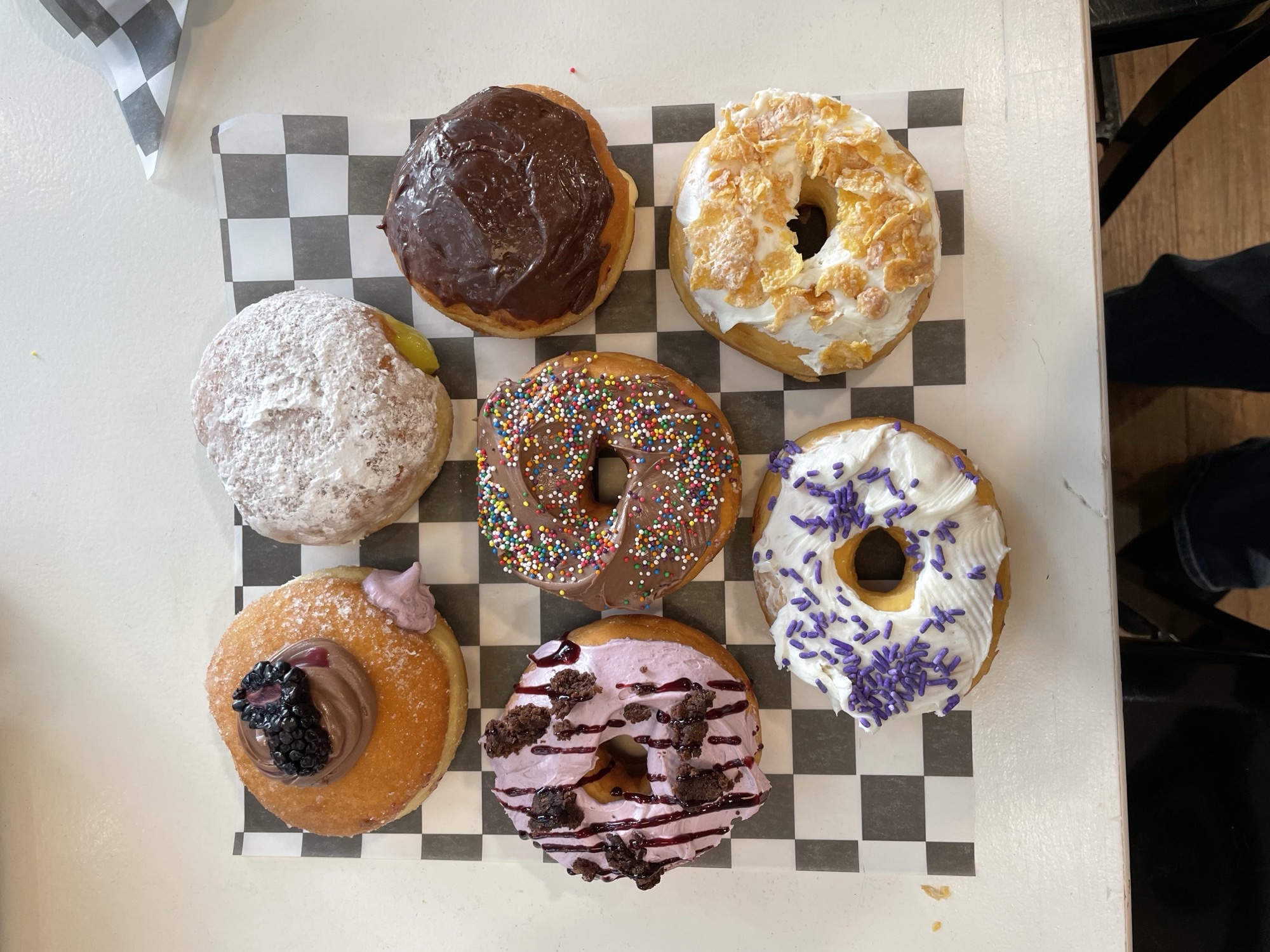 Sunday donuts at Plimoth General Store